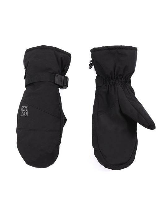 Teen winter mittens Black